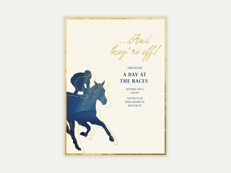 Classic Derby - derby_day - Invitation