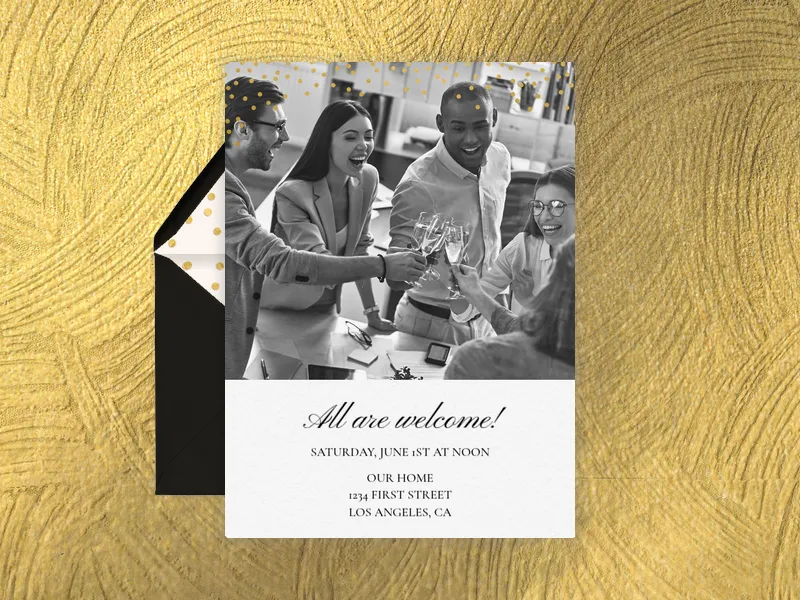 Confetti Party (Photo) - launch_parties_grand_openings - Invitation