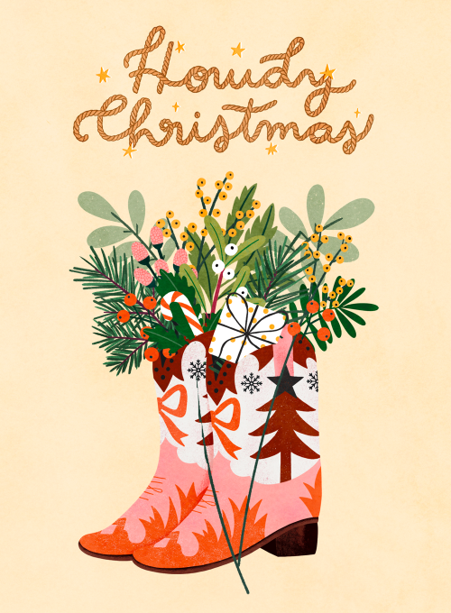 Christmas Boots - christmas_cards - Card
