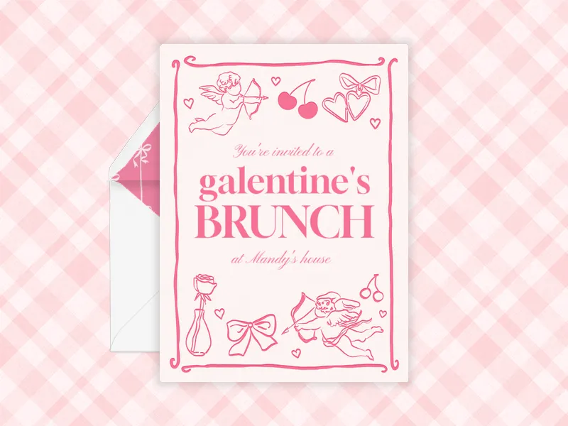 Cupid’s Arrow - galentines_day - Invitation
