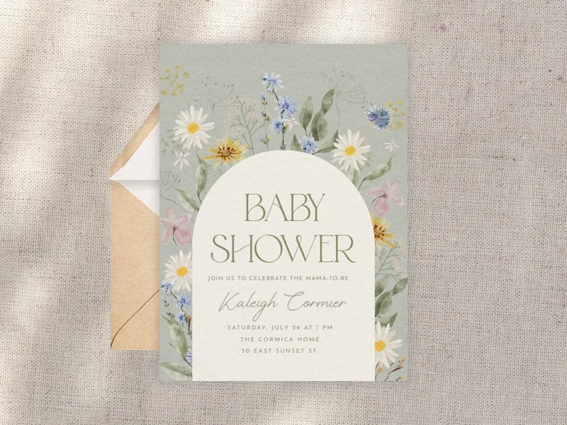 Delicate Florals - featured - Invitation