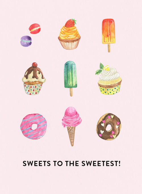 Dessert Heaven Love - just_because_cards - Card
