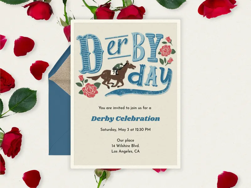 Derby Day - derby_day - Invitation
