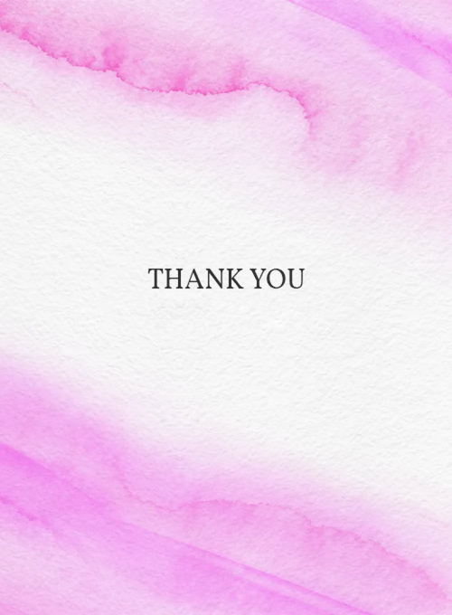 Delicate Ombré - thankyou_cards - Card