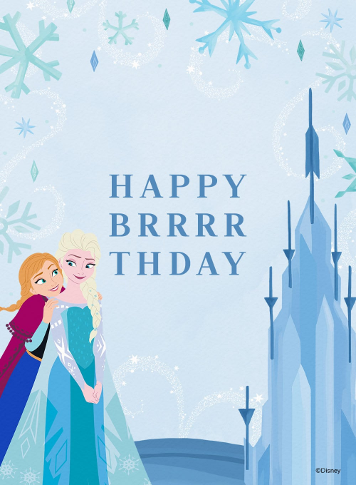 Disney’s Frozen: Brrrrthday Wishes - birthday_kids_cards - Card