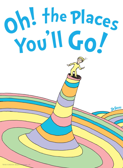 Dr. Seuss: Places to Go - graduation_cards - Card