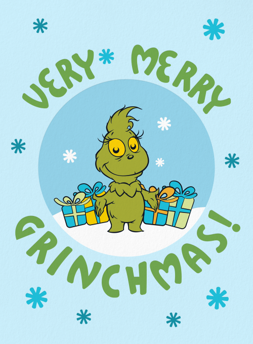 Dr. Seuss: Baby Grinchmas - christmas_cards - Card