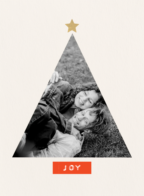Embossed Holiday Greetings (Photo) - christmas_cards - Card