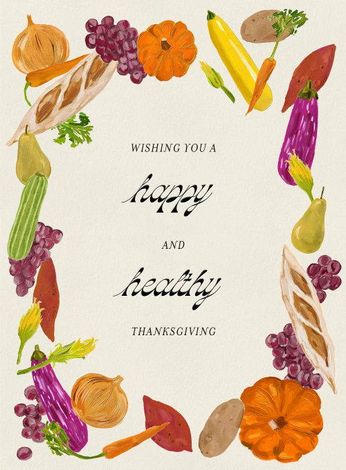 Farm to Table - thanksgiving_cards - Card