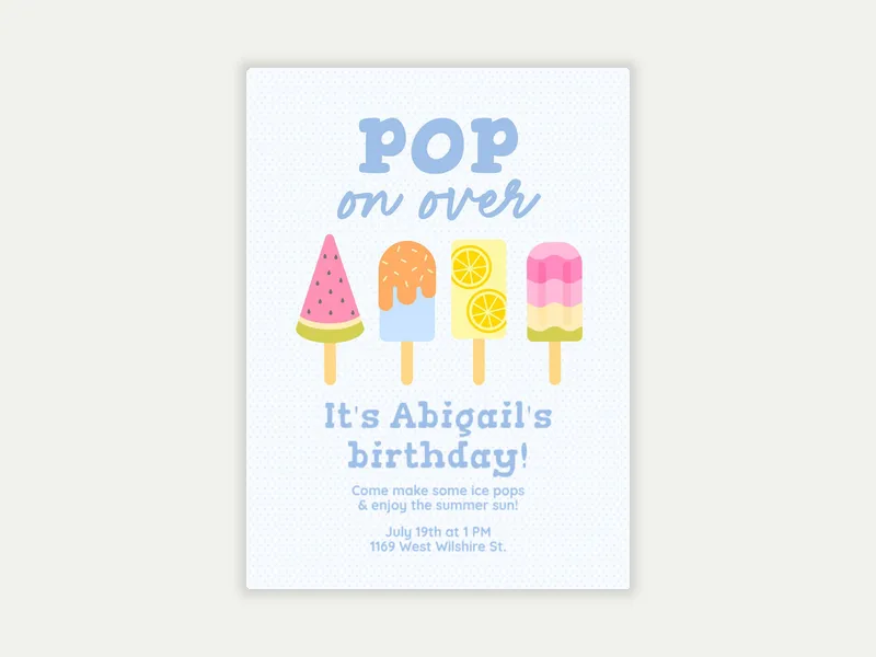 Frozen Fun - 3rd_birthday - Invitation