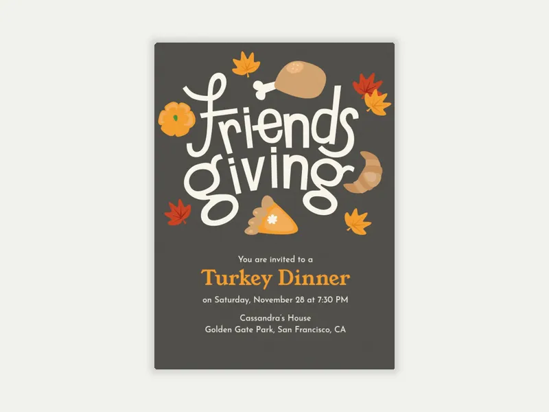 Friendsgiving - featured - Invitation