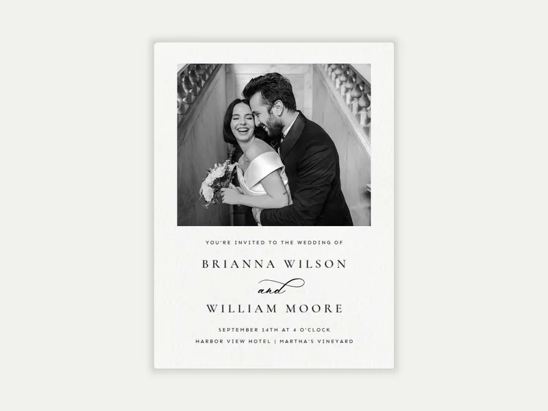 Forever Script (Photo) - featured - Invitation