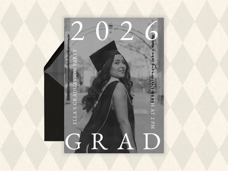 Full Bleed & Text (Photo) - graduation_dyo_uyo - Invitation