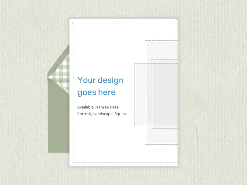 Upload Your Own Design (Lovely Linen) - babys_first - Invitation