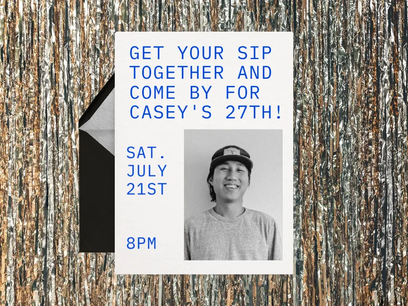 Get Your Sip Together (Photo) - cocktail_party - Invitation