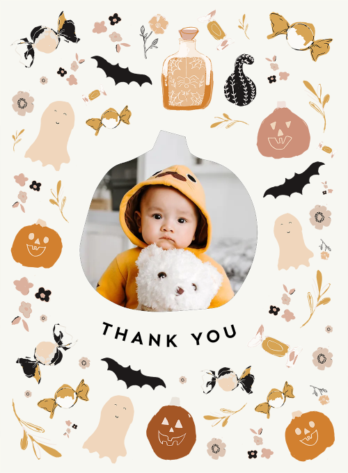 Gather Around the Pumpkin Patch (Photo) - halloween_cards - Card
