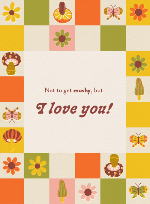 Get Mushy - anniversary_cards - Card
