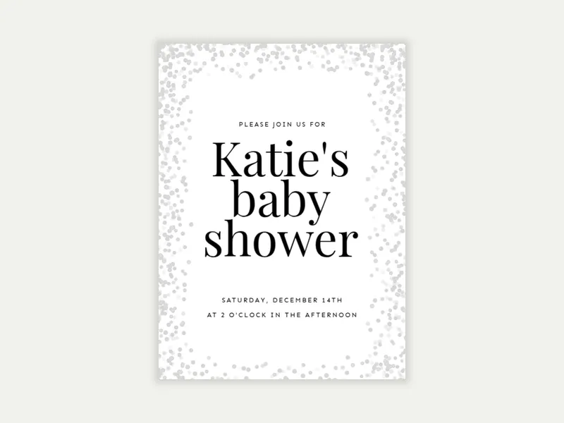 Glitter Glam - featured - Invitation