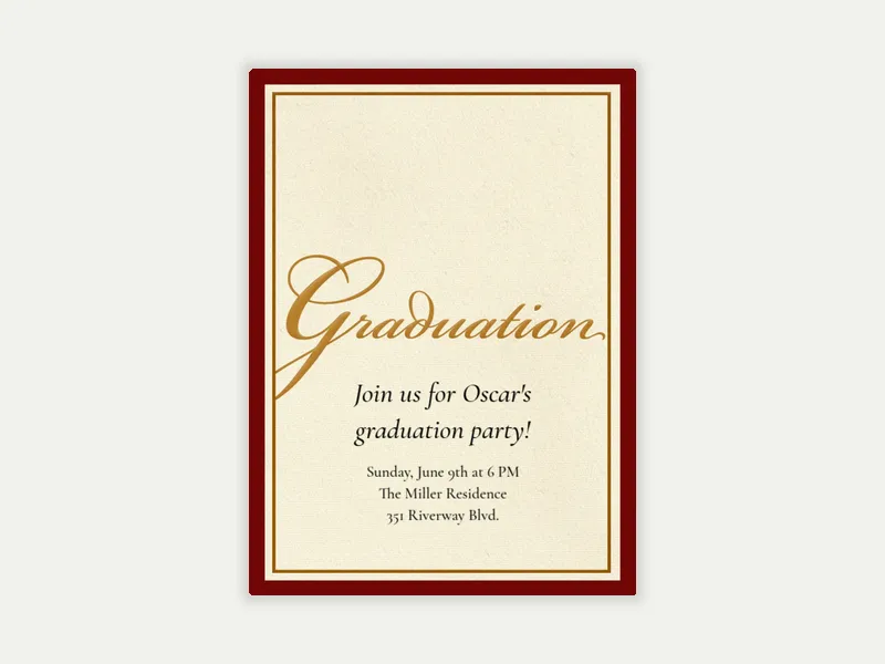 Vintage Diploma - featured - Invitation