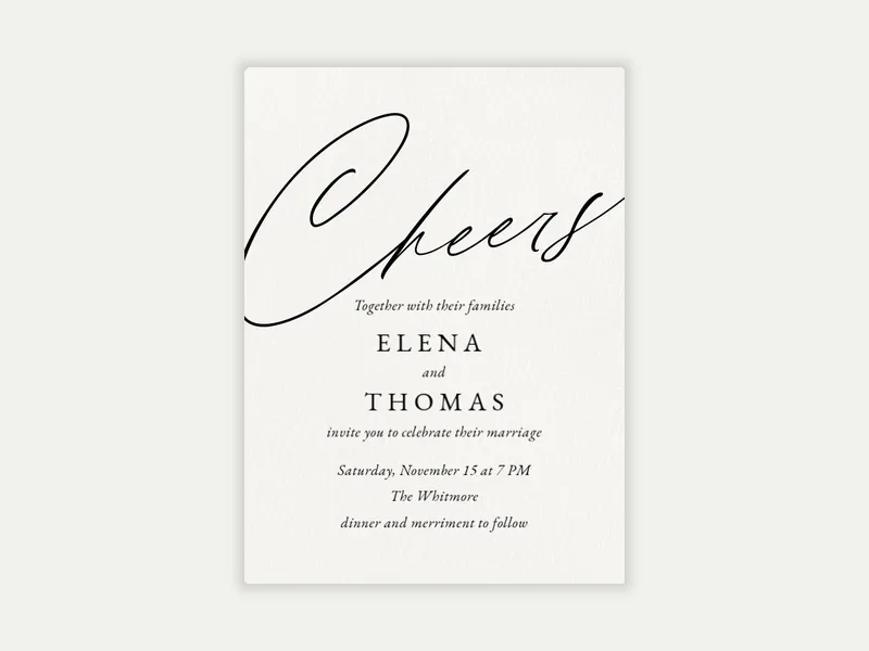 Gratitude Note - engagement - Invitation