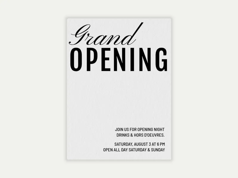 Grand Script - launch_parties_grand_openings - Invitation