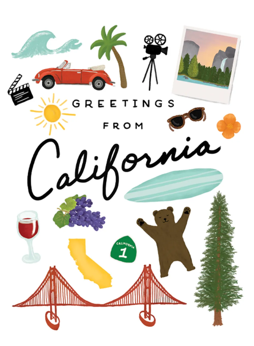 Greetings from California - just_because_cards - Card