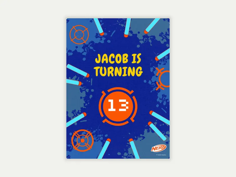 Nerf: Gear Up - nerf - Invitation