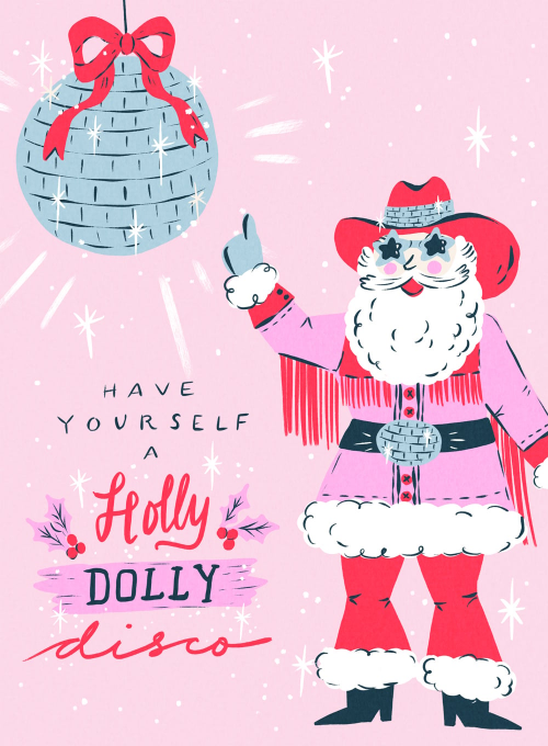 Holly Dolly - christmas_cards - Card