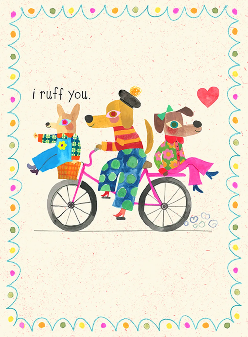 I Ruff You - valentines_day_cards - Card