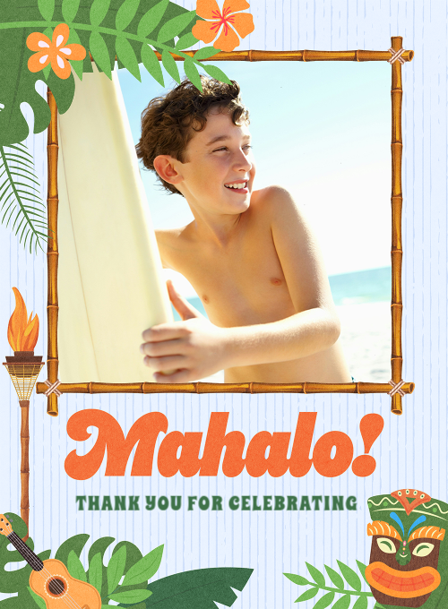 Hula Time (Photo) - birthday_cards - Card