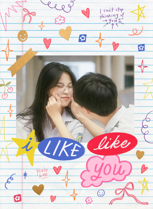 I Like-Like You (Photo) - design_your_own_cards - Card