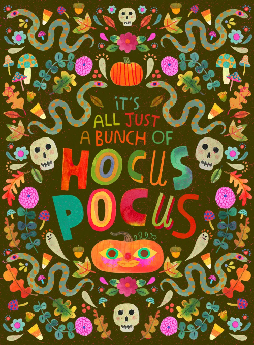 Just a Bunch of Hocus Pocus - halloween_cards - Card