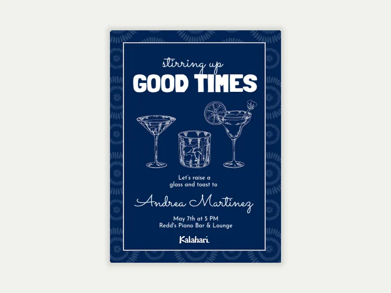 Kalahari Resorts: Good Spirits - kalahari_resorts - Invitation