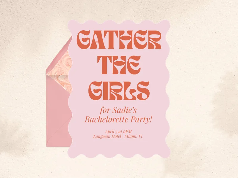 Jovial Junctions - girls_night - Invitation