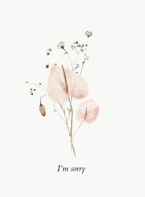 Ikebana Arrangement - im_sorry_cards - Card