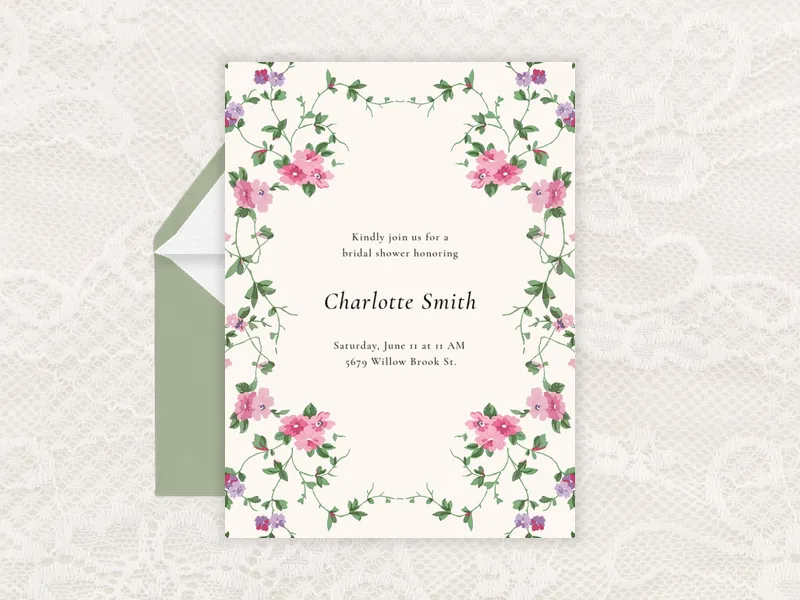 Laura Ashley: Priory - post_wedding_brunch - Invitation