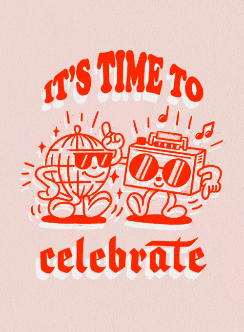 It's Time To Celebrate - birthday_adults_cards - Card