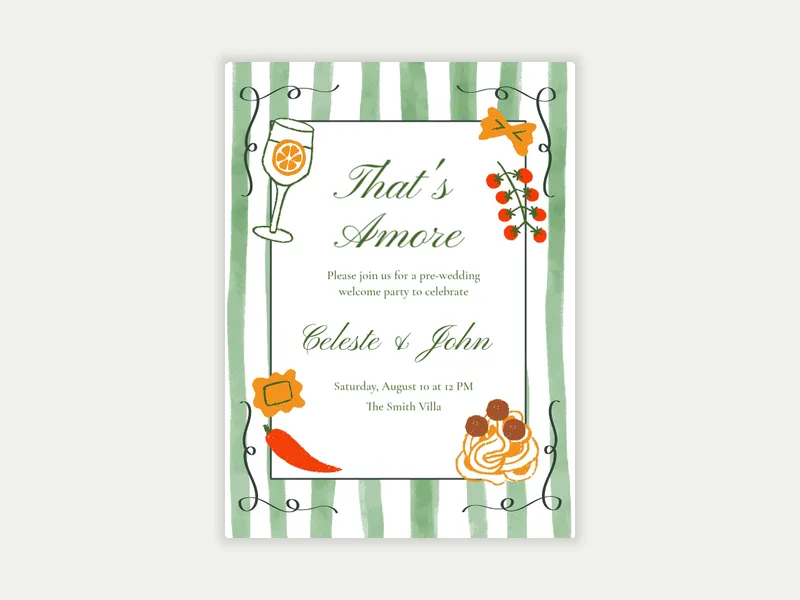 Little Meatball - welcome_party - Invitation