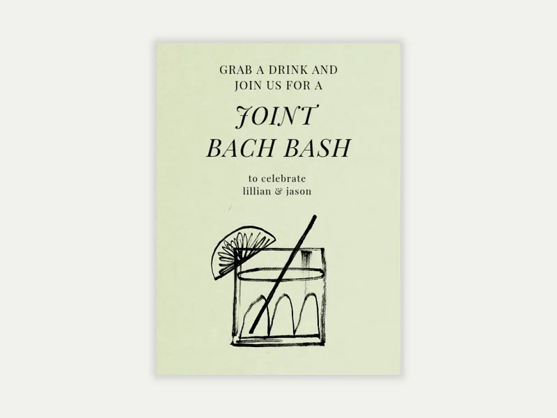 Have a Drink - joint_bach_party - Invitation