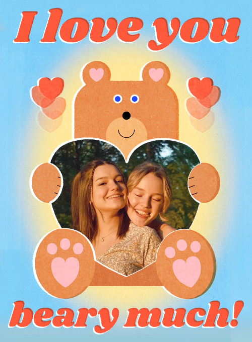 Love You Beary Much (Photo) - sending_love_cards - Card