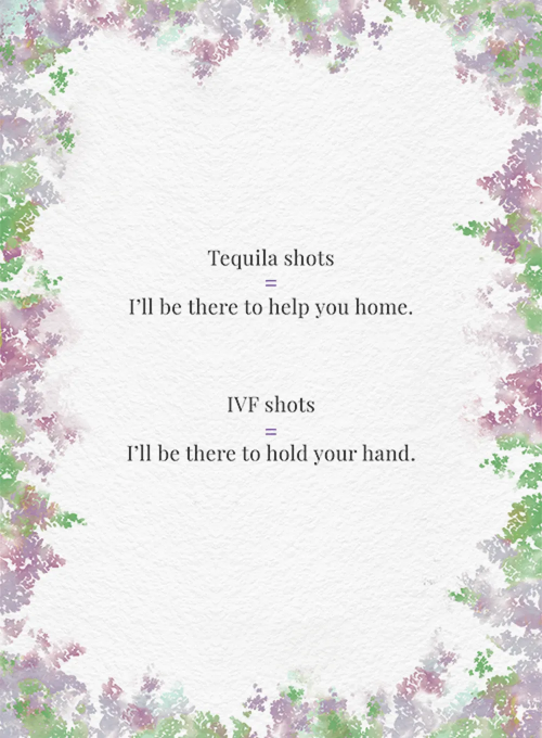 Lilac Border - baby_shower_cards - Card