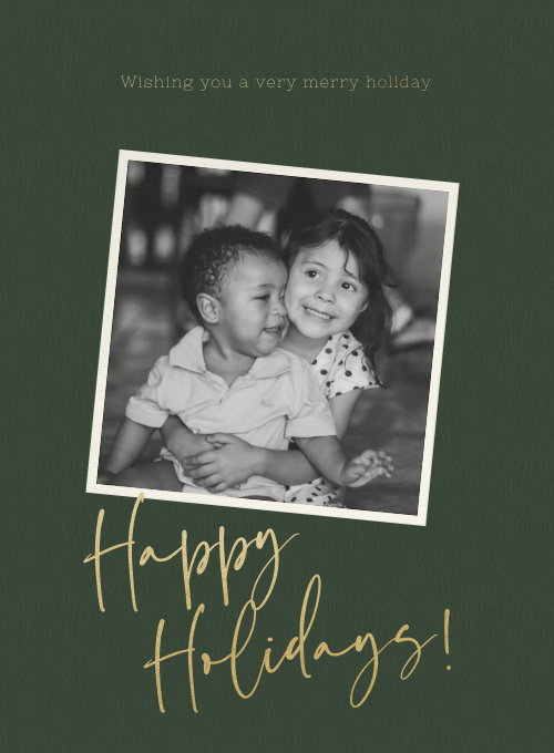 Making Merry Memories (Photo) - design_your_own_cards - Card