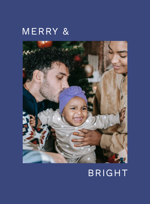 Merry & Bright Forever (Photo) - christmas_cards - Card