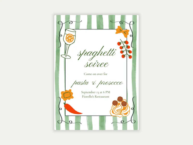 Little Meatball - featured - Invitation