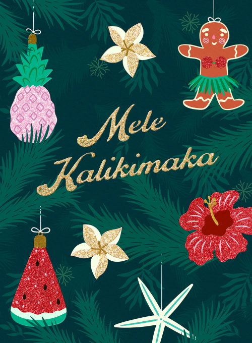 Mele Kalikimaka - christmas_cards - Card