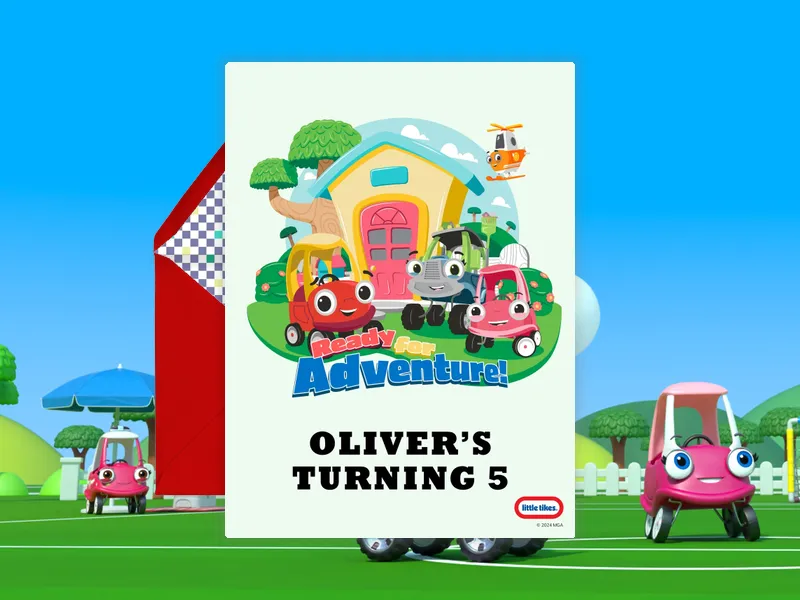 Little Tikes: Ready for Adventure - little_tikes - Invitation