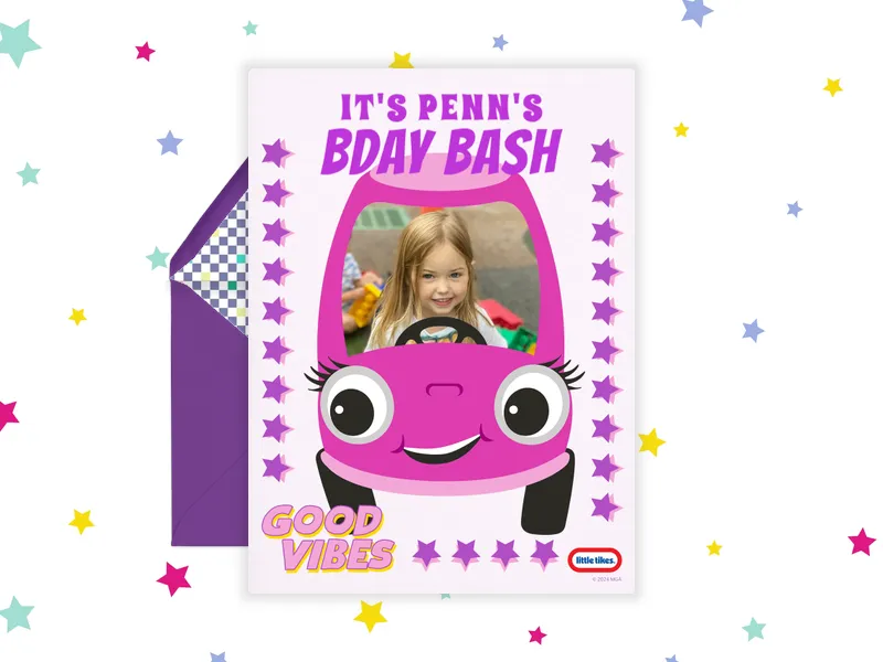 Little Tikes: Ready To Roll Pink (Photo) - little_tikes - Invitation