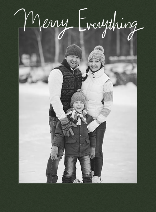 Merry Everything (Photo) - christmas_cards - Card
