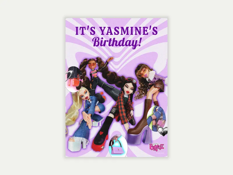 Bratz: Supreme Sass - bratz - Invitation