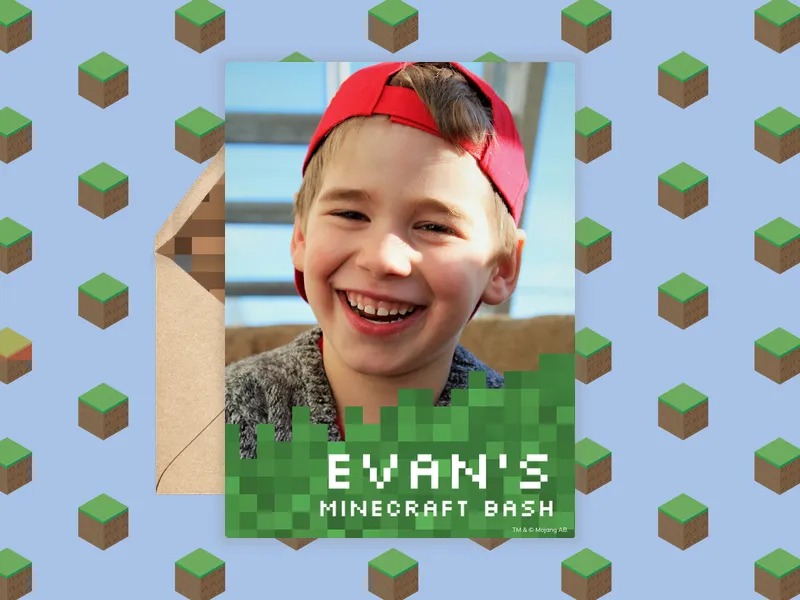 Minecraft: My World (Photo) - minecraft - Invitation